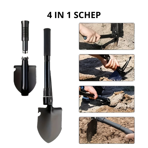 Multifunctionele Opvouwbare Survival Schep